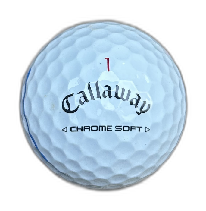 Used Callaway Chrome Soft golf ball