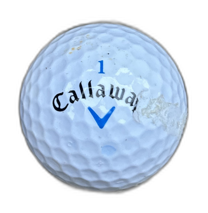 Used Callaway golf ball