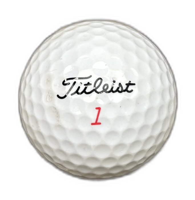 Used Titleist golf ball